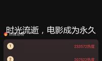時光流逝，電影成為永久的回憶